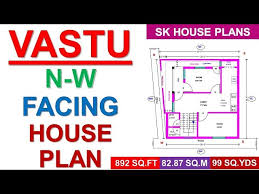 Vastu North West Facing House Plan 99