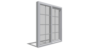 Explore the interior and exterior finish options available for pella's vinyl products. Pella 250 Series Sliding Window 3d Warehouse