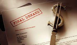debt recovery letter of demand