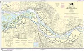 Noaa Nautical Chart 18523 Columbia River Harrington Point To Crims Island