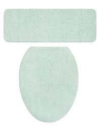 Sea Foam Green Terry Cloth Lined Toilet