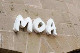 moa logo and text sign jewelry