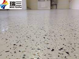 epoxy resin floor finish with
