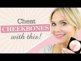 cheat higher cheekbones makeup