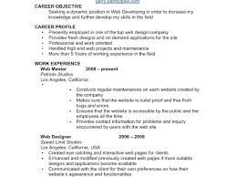 Resume Pattern For Job Mysetlist Co