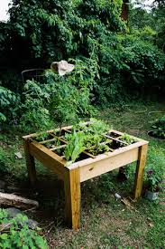 Diy Elevated Raised Garden Bed Square