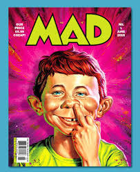 You mad books mad world happy valentines day alfred e neuman tv covers american humor vintage valentine cards comic book covers. Mad Magazine Gets A Reboot Boing Boing