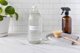 use vinegar when cleaning