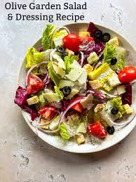 Olive Garden Salad And Dressing Olive