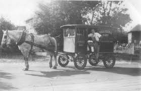 my grandfather was a horse driving milkman as a young man this is when
