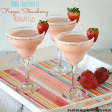 non alcoholic frozen strawberry