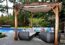 Pergola With Roof Arched Breeze With