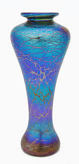 Spider Amphora Vase By Romeo Glass Art