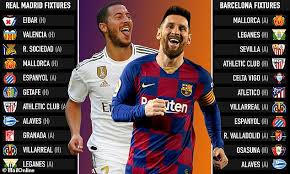^ barcelona vs real madrid result: Laliga S Title Race Rundown Who Will Be Crowned Champions At The End Of The Season Daily Mail Online