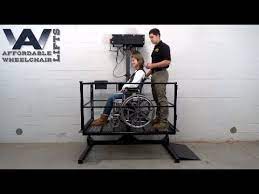 diy affordable wheelchair lift and pad