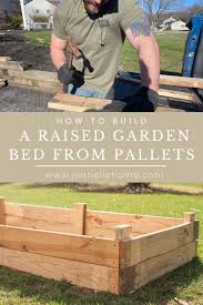 Raised Garden Bed From Pallets Jean