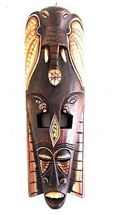 Oma African Mask Wall Hanging Decor