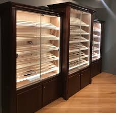 commercial display cabinet humidors