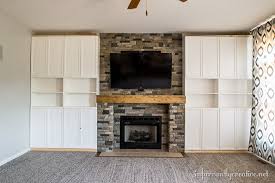 Airstone Fireplace Makeover