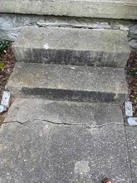 ilize and repair concrete steps