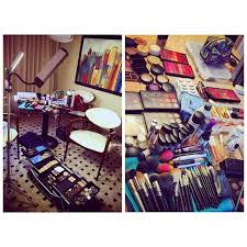 makeup set up for weddings tease and