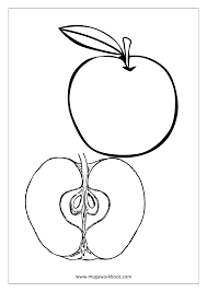 To print the coloring page: Fruit Coloring Pages Vegetable Coloring Pages Food Coloring Pages Free Printables Megaworkbook