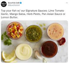 what sauces does bonefish grill have
