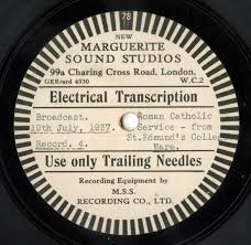 earliest surviving radio broadcast in
