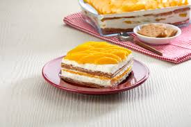 creamy sherep mango float ref cake