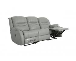 dante 5883rc 3 seater leather recliner