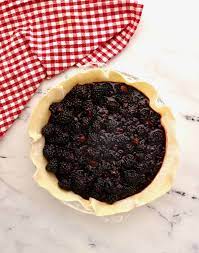 old fashioned blackberry pie