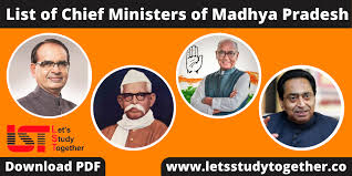 chief ministers of madhya pradesh