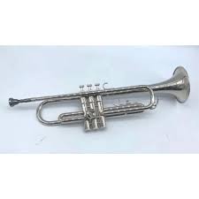 YAMAHA YTR-136 Trumpet Nickel Plated Silver with Case Suitable for  introductory | eBay