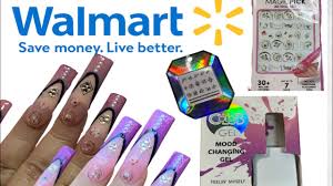 using only walmart nail accessories