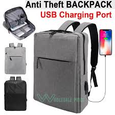 laptop backpack anti theft waterproof