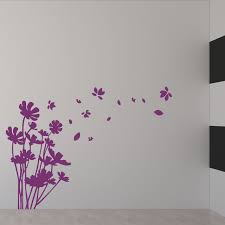 This option brings the beauty of the garden inside with a range of options to choose from. Flower Wall Decal Vinyl Wall Art Nursery Room Children S Room Kids Room Nature D Tropical Living Room Other By Jwhestore Houzz Uk