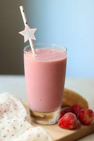 easy strawberry banana milkshake mj