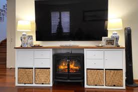Ikea Kallax Electric Fireplace 2 Ways