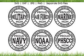 Proud Military Mom Svg Cut Files Graphic By Vectorsvgformet Creative Fabrica