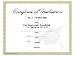 40 Graduation Certificate Templates Diplomas Printable