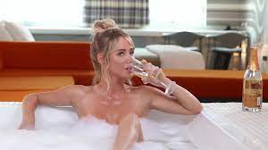 Sara Underwood In A Bubble Bath Explains Penny Stocks - YouTube