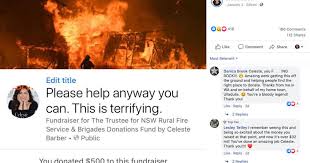 The gofundme platform was created to help people raise money to support a legitimate need for themselves or their how to report gofundme fraud. Australia Fires Comedian Celeste Barber Raises 32 Million For Wildfire Relief Breaking Facebook S Fundraising Record Cbs News