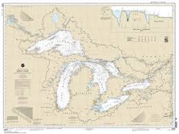 14500 Great Lakes Nautical Chart