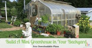 Build A Mini Greenhouse In The Backyard