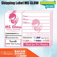 0 ratings0% found this document useful (0 votes). Stiker Label Pengiriman Olshop Tema Ms Glow Shopee Indonesia
