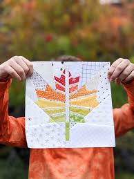 Maple Leaf Foundation Paper Piecing