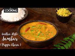 sambar recipe andhra pappu charu