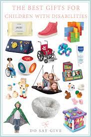 gifts for children with diities