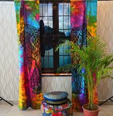 Window Curtain Hippie Drape