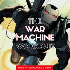 war machine workout routine train like